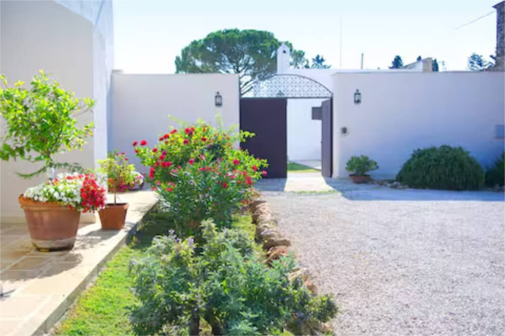 Ingresso Casa vacanze in Masseria Avetrana